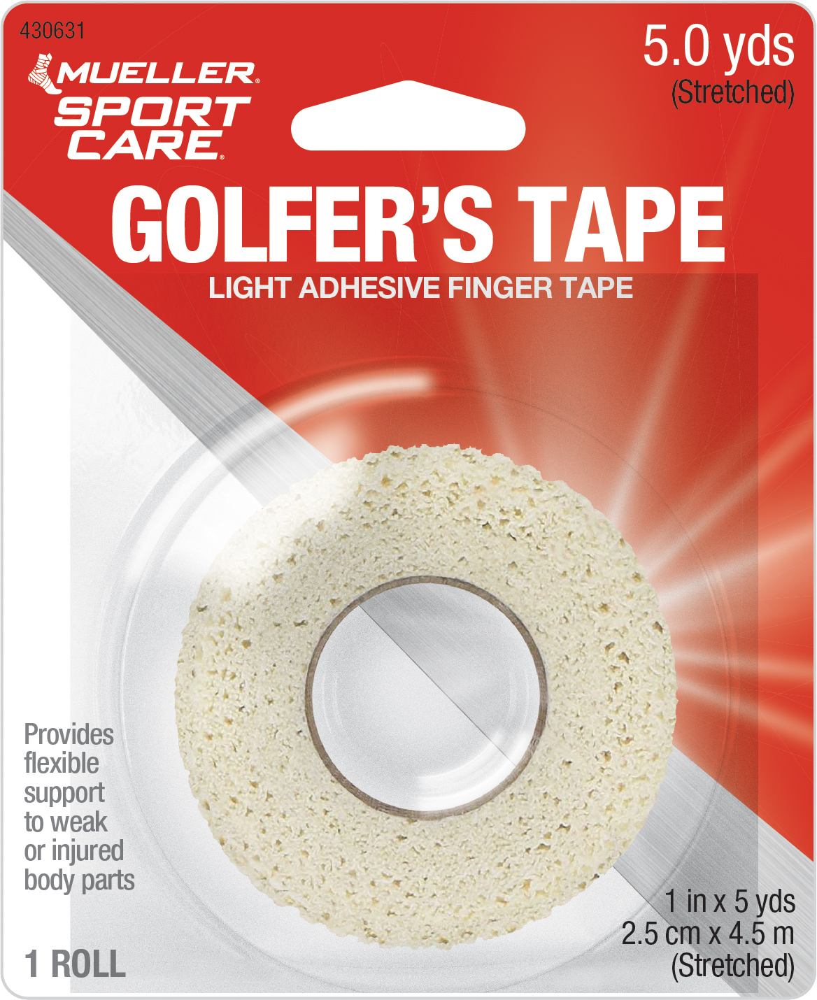 Mueller Golfer's Tape 430631 weiss einzeln verpackte Rolle